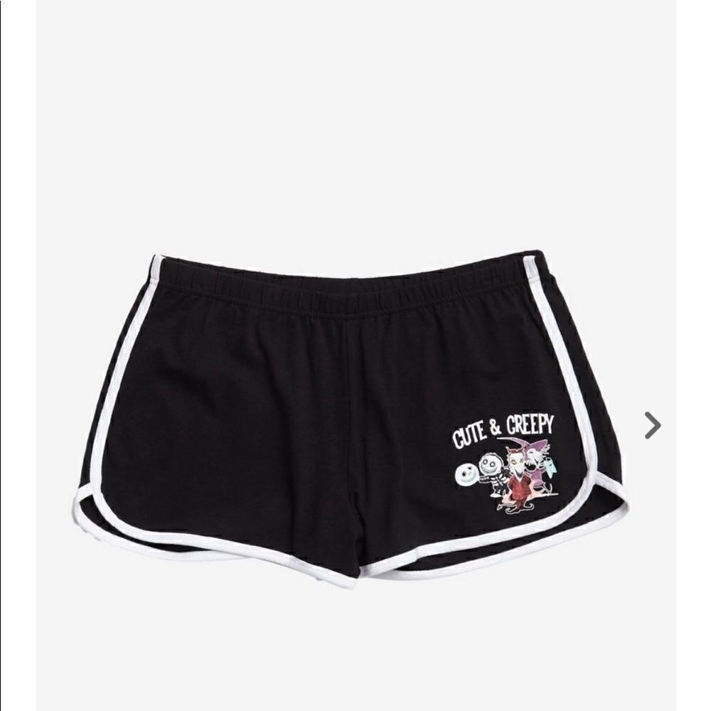 NWT Disney for Hot Topic The Nightmare Before Christmas Oogie’s shorts plus size
